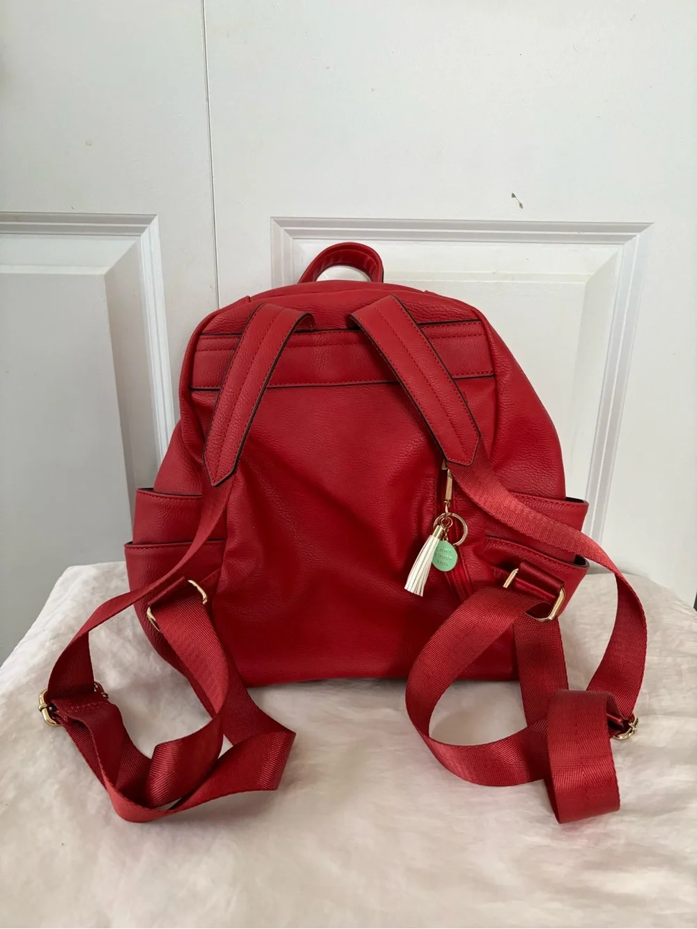 La Terre soft vegan leather backpack